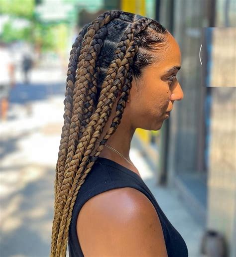 jumbo knotless braids|jumbo knotless braids pictures.